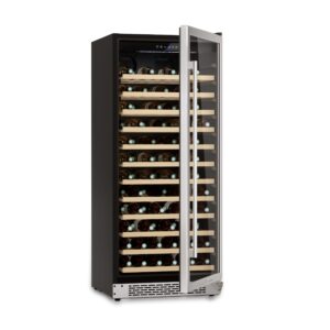 Racitor de vinuri, 100 sticle, LES PETITS CHAMPS, CAVCE100, inox