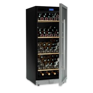 Racitor de vinuri, 160 sticle, LES PETITS CHAMPS, CAVCE160, inox