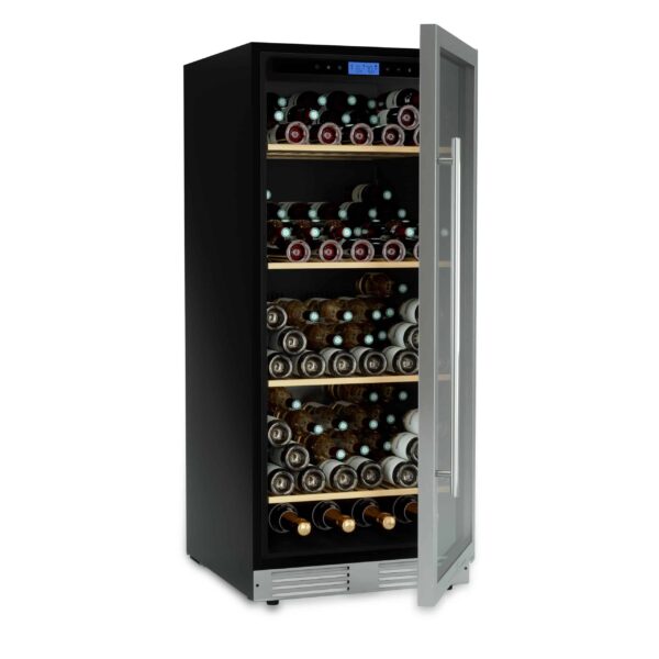 Racitor de vinuri, 160 sticle, LES PETITS CHAMPS, CAVCE160, inox