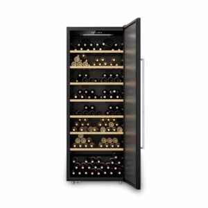 Racitor de vinuri, 224 sticle, LES PETITS CHAMPS, CAVV224, negru