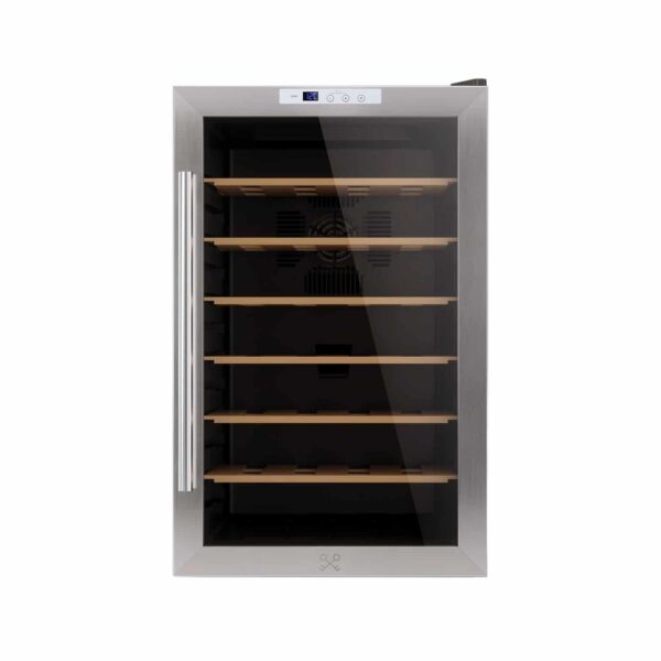 Racitor de vinuri, 28 sticle, LES PETITS CHAMPS, CAVC28, inox