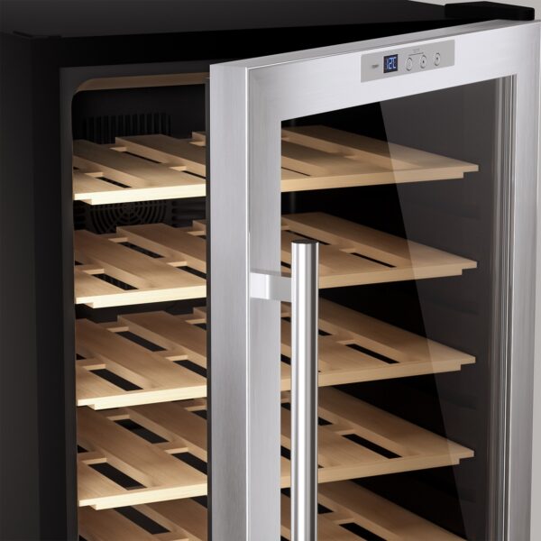 Racitor de vinuri, 28 sticle, LES PETITS CHAMPS, CAVC28, inox