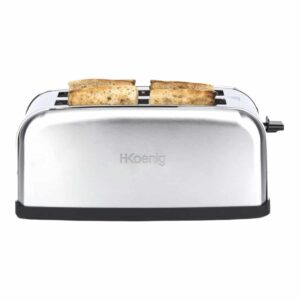 Prajitor de paine, H.Koenig, TOS28, 4 felii, 1500 W, inox