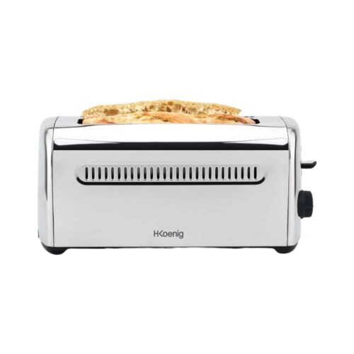 Prajitor de paine, H.Koenig, TOS32, 4 felii, 1500 W, inox