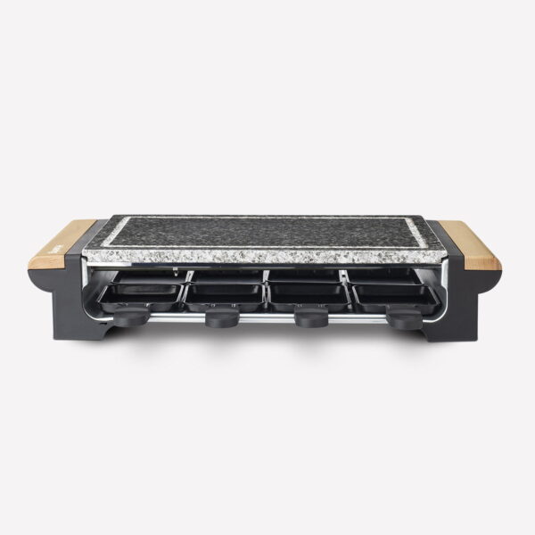 piatra de gatit raclette 8 persoane tigai antiaderente 2 in 1