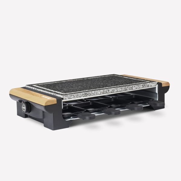 piatra de gatit raclette 8 persoane 2 in 1
