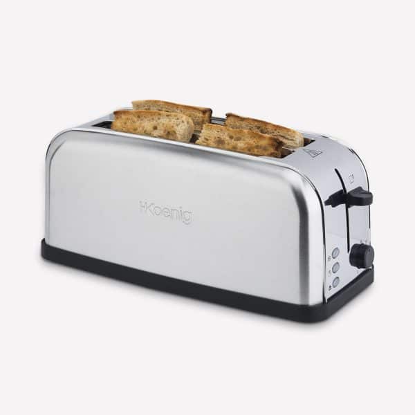 toaster prajitor paine inox 4 felii otel inoxidabil