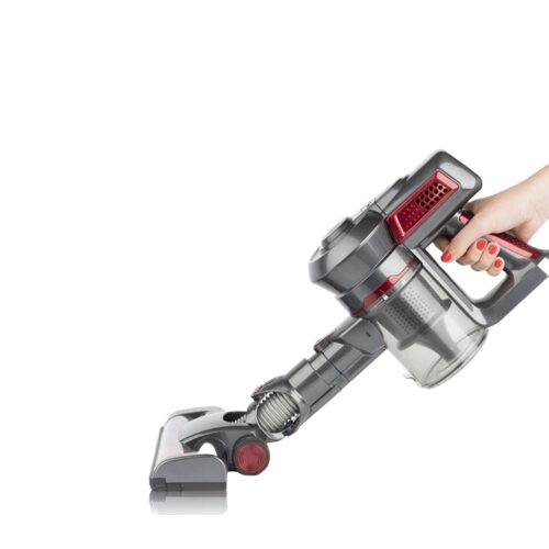 Aspirator vertical si de mana, fara sac, H.Koenig, UP600, 120 W, rosu