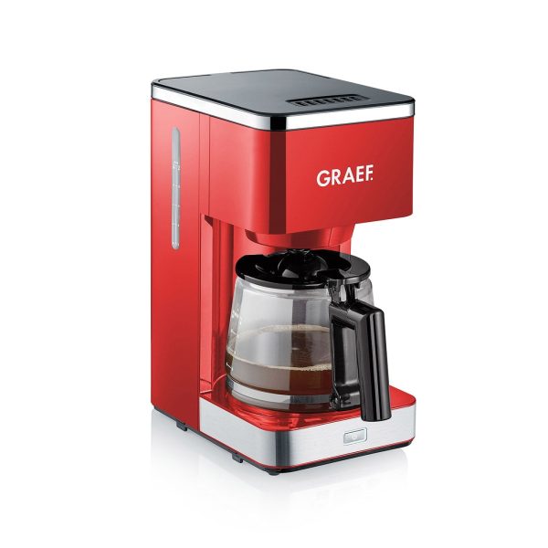 filtru cafea electric rosu graef