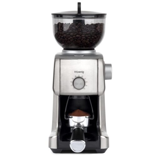 Rasnita profesionala de cafea, H.Koenig, GRD830, 400 g, inox