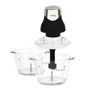 Tocator electric, H.Koenig, LEO9, 320 W, 500 ml, negru