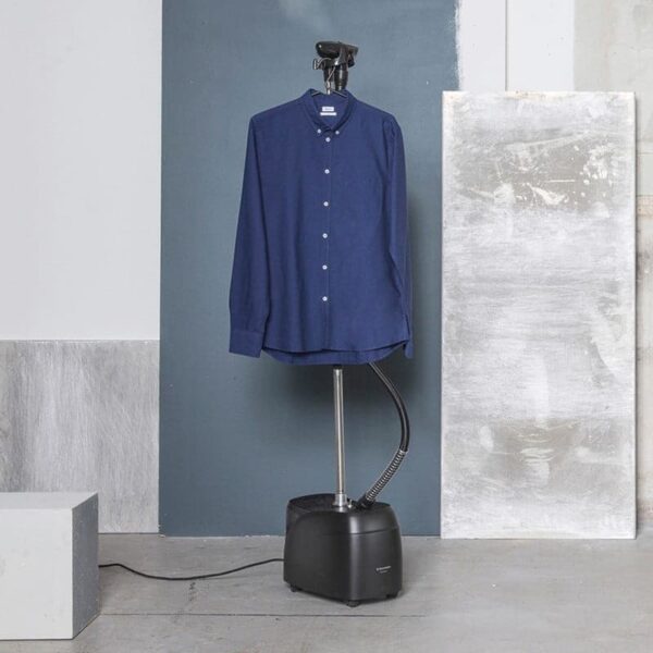 Statie de calcat verticala, Steamery Stockholm, Stratus, 1850 W, 3.2 litri, negru
