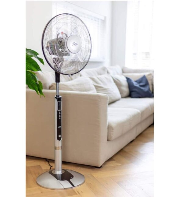 Ventilator camera vertical cu picior, Solis, FAN-TASTIC Stand Ventilator, inox