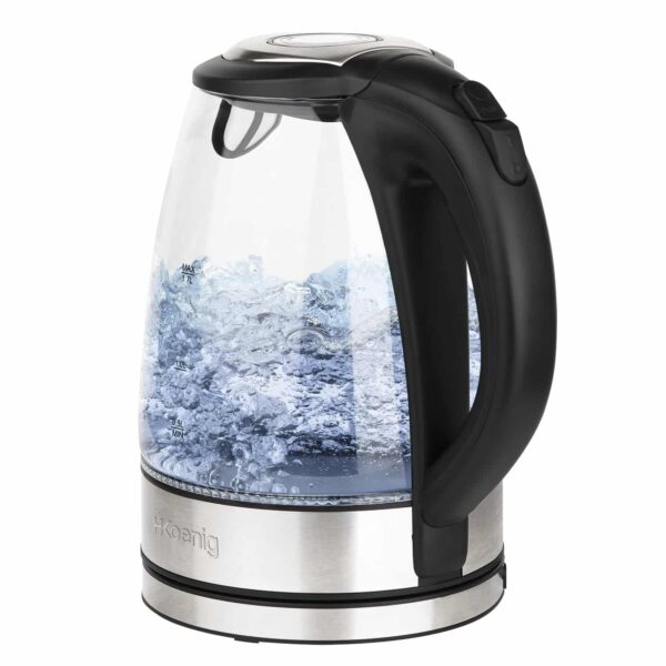 Fierbator apa, H.Koenig, BO28, 1.7 litri, 2200 W, inox