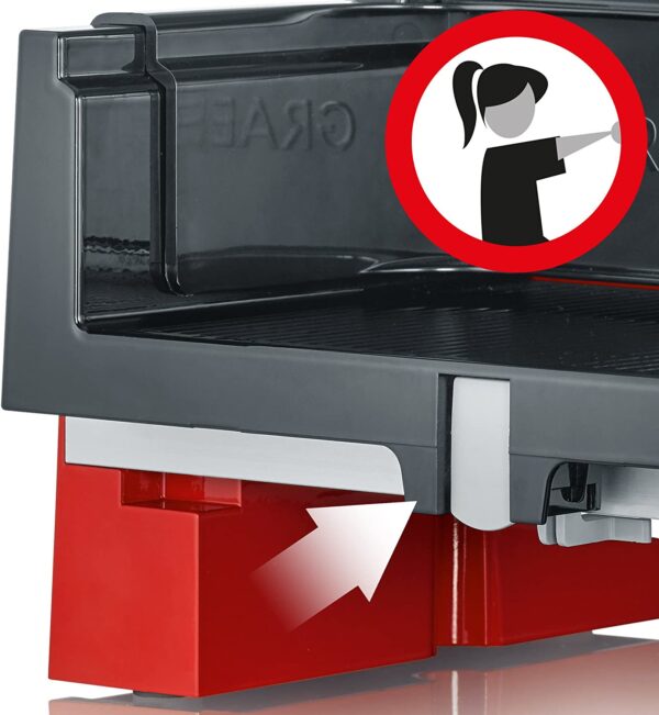 Feliator electric, Graef, SlicedKitchen Line 100, 0-20 mm, rosu