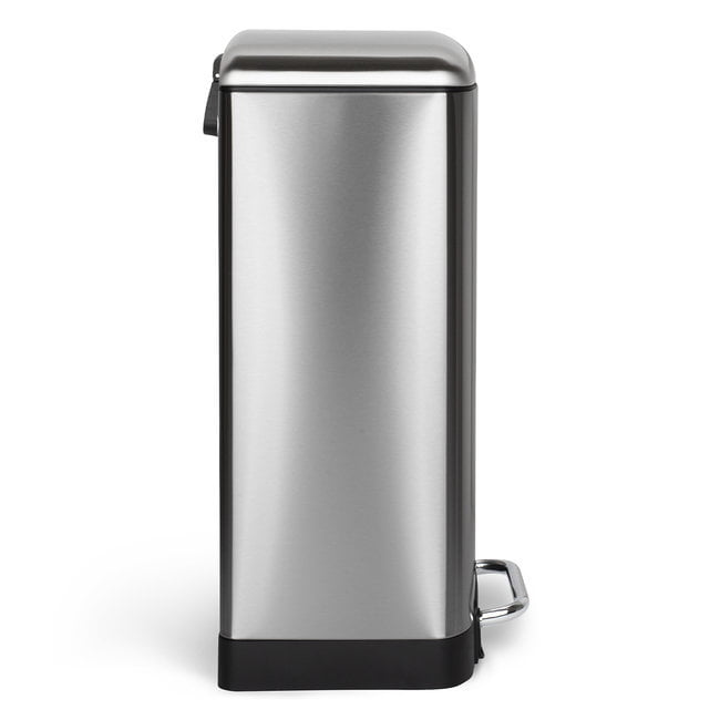 Cos de gunoi cu pedala, Les Collectors, N875, 40 litri, 1 compartiment, inox