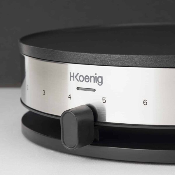 Aparat de clatite/pancakes, H.Koenig, KREP29, negru
