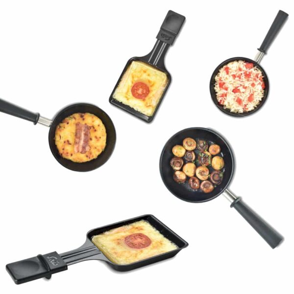 Plita grill si raclette, Solis, 790, 650 W, 6 persoane, inox
