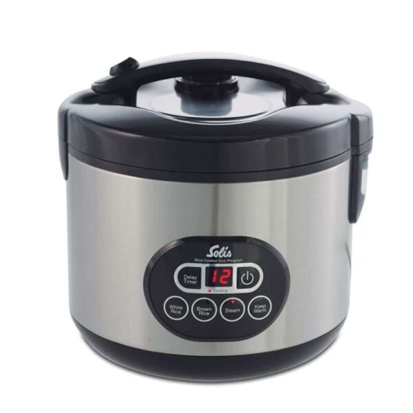 Aparat de gatit orez si alimente la abur Rice Cooker DUO, Solis – 817