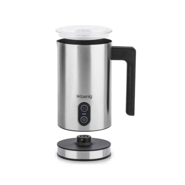Aparat de spumare lapte, H.Koenig, MLK8, 240 ml, inox