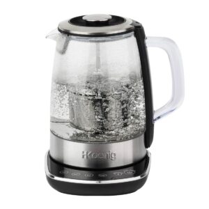 Fierbator apa cu infuzor, H.Koenig, TI600, 1.5 litri, 2200 W, inox