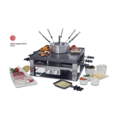 Gratar electric 3in1, Solis, Combi Grill, 1200 W, inox