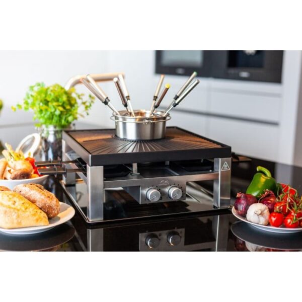 Gratar electric 3in1, Solis, Combi Grill, 1200 W, inox