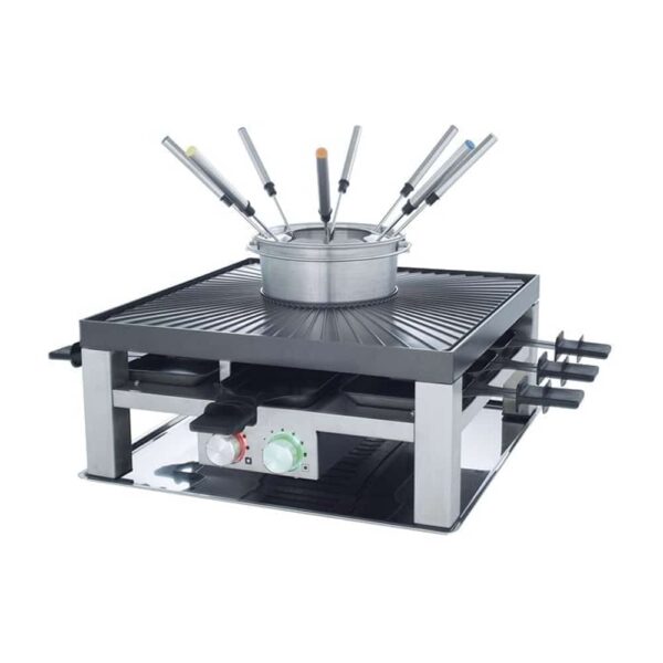 Gratar electric 3in1, Solis, Combi Grill, 1200 W, inox