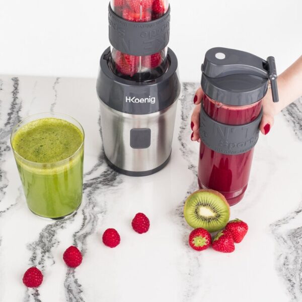Mini blender, H.Koenig – SMOO9, negru