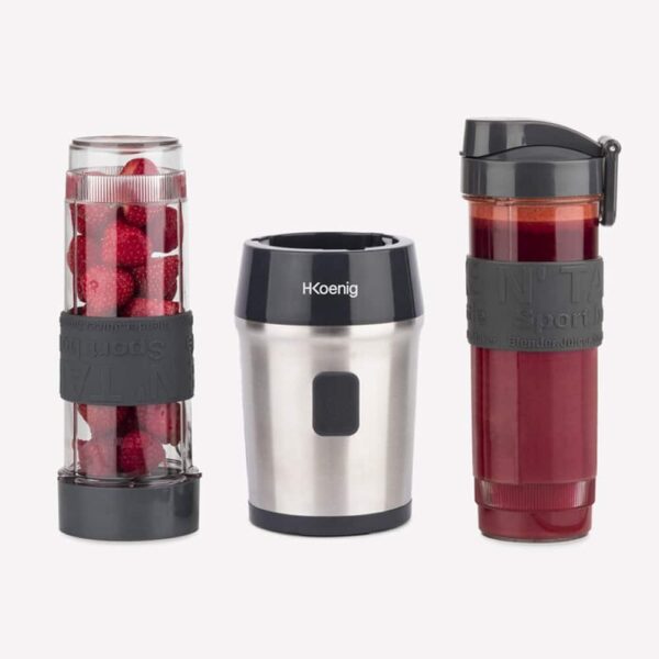 Mini blender, H.Koenig – SMOO9, negru