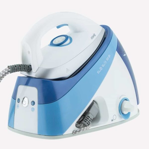 Statie de calcat, H.Koenig, V24, 2400 W, 1.1 litri, albastru