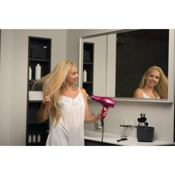 Uscator de par, Solis, Light&Strong, 1800 W, roz