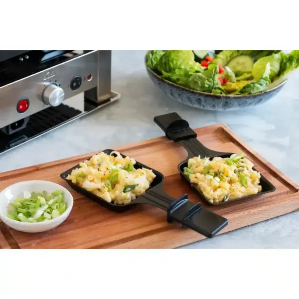 Plita grill si raclette 5in1, Solis, 791, 1400 W, 8 persoane, negru