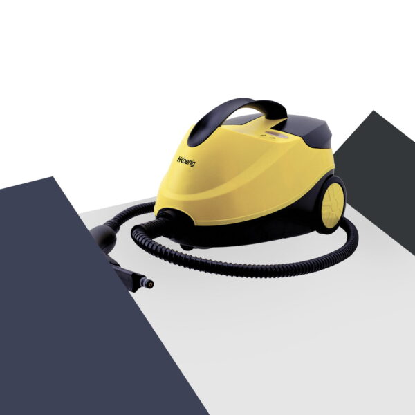 Aparat de curatat cu aburi, H.Koenig, NV6200, 2000 W, 1500 ml, galben