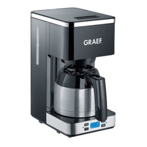 Cafetiera programabila, Graef, FK512, 8 cani, negru