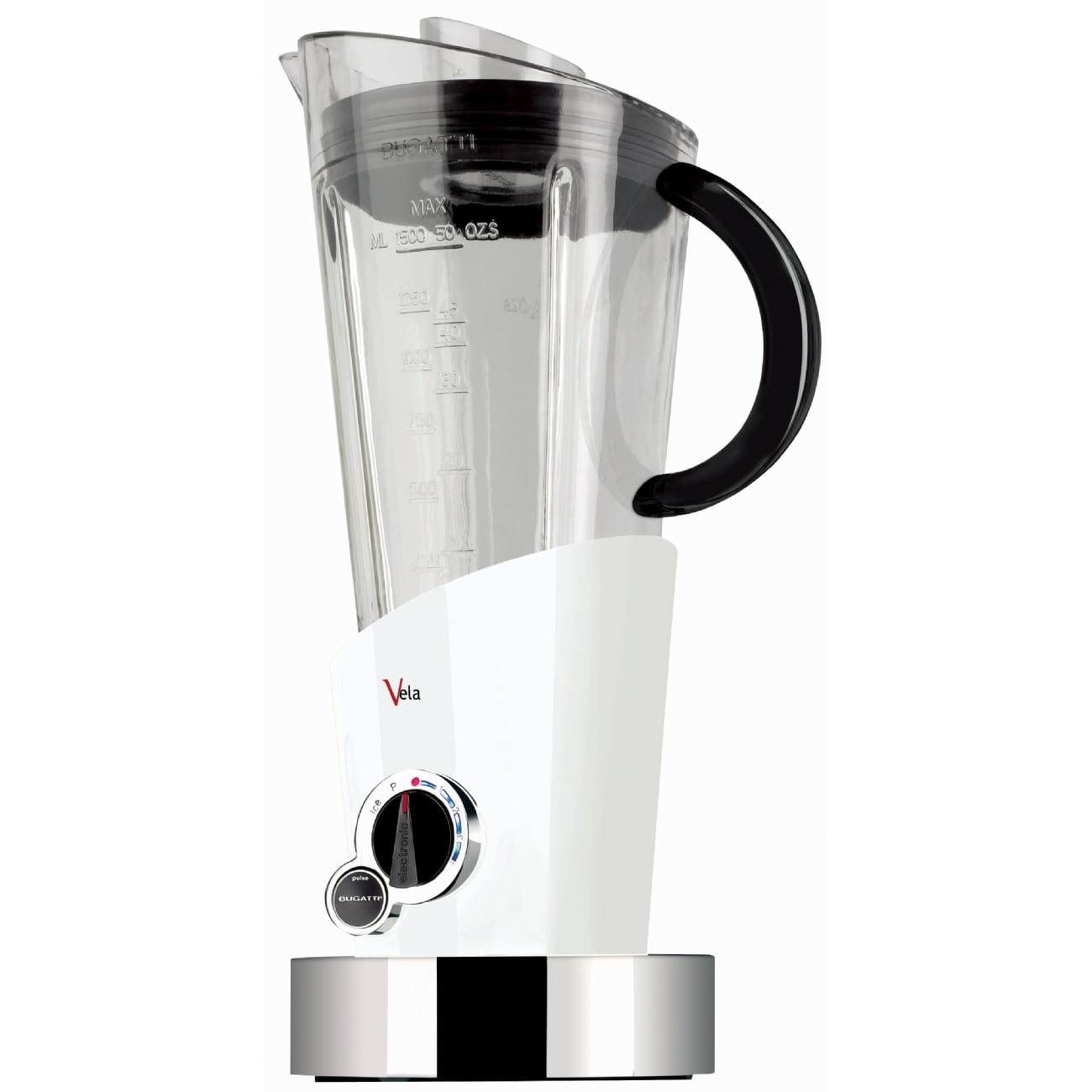 Blender, Casa Bugatti, Vela Evolution, 500 W, 1.5 litri, alb