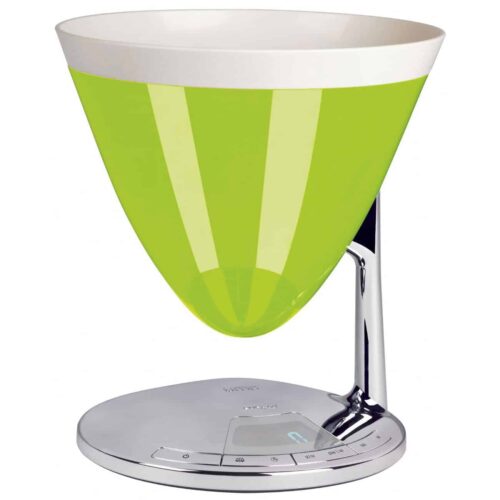 Cantar de bucatarie digital, Casa Bugatti, Uma Scale, 3 kg, verde