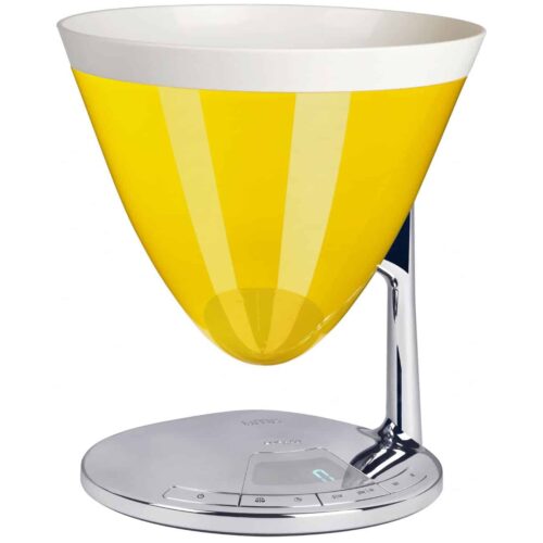 Cantar de bucatarie digital, Casa Bugatti, Uma Scale, 3 kg, galben