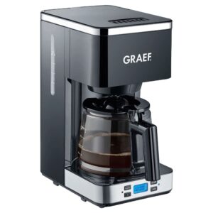Cafetiera programabila, Graef, FK502, 10 cani, negru