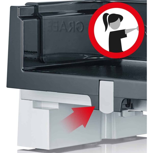 Feliator electric, Graef, SlicedKitchen Line 100, 0-20 mm, alb