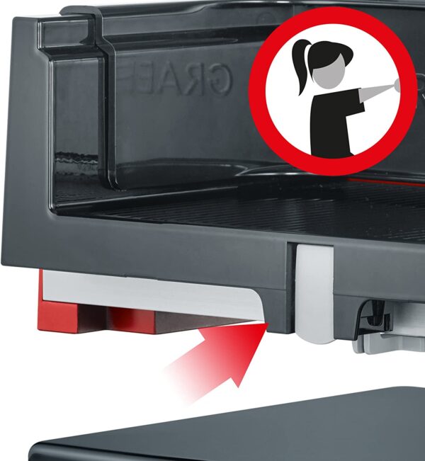 Feliator electric, Graef, SlicedKitchen Line 110, 0-20 mm, rosu