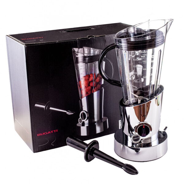 Blender, Casa Bugatti, Vela Evolution, 500 W, 1.5 litri, crom