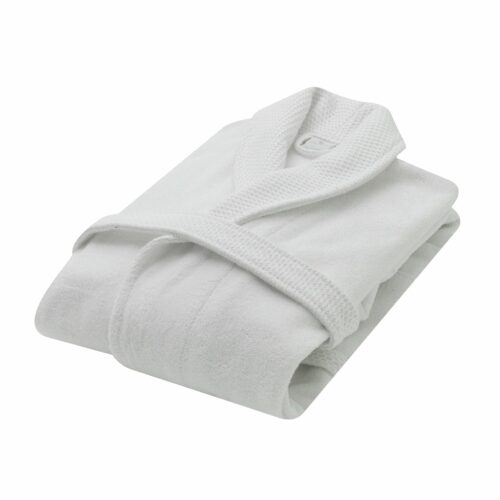 Halat de baie femei, marime S/M, Lisset, Valeron, alb