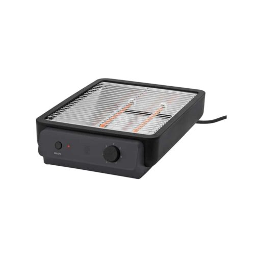 Grill/Prajitor de paine, RIG-TIG, Foodie, 600 W, negru