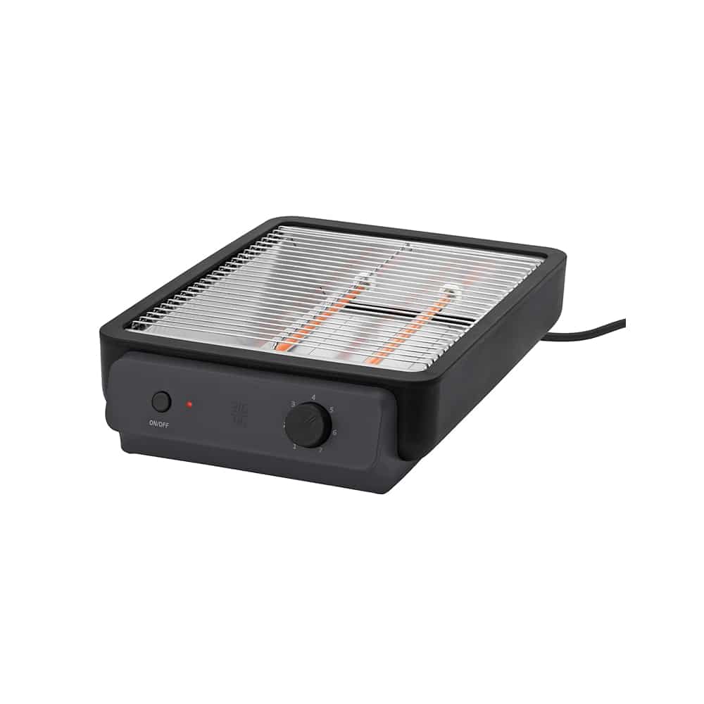 Grill/Prajitor de paine, RIG-TIG, Foodie, 600 W, negru