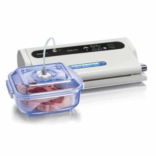 Aparat de vidat, Magic Vac, Axolute, vidare uscata/umeda, alb