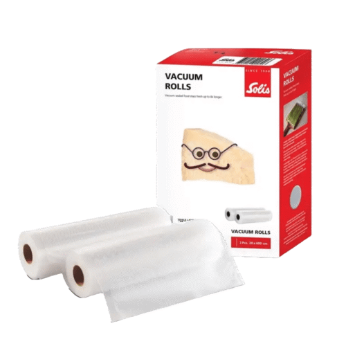 Set de 2 role gofrate pentru vidat 20x600 cm, Solis - 92251