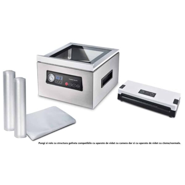 Set de pungi si role gofrate pentru vidat 30 x 40 Caso Germany – 1236