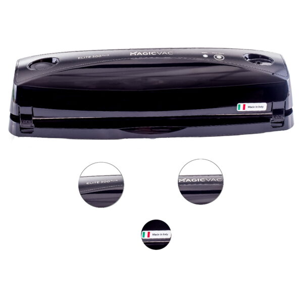 Aparat de vidat, Magic Vac, Elite 300 Plus Black Edition, vidare uscata, negru
