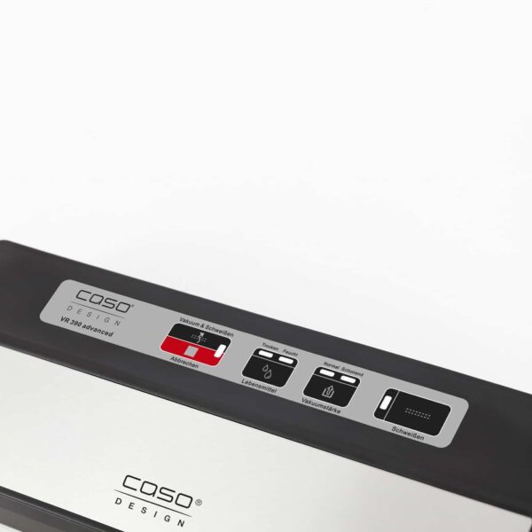Aparat de vidat, Caso Germany, VR 390 Advanced, vidare uscata/umeda, negru
